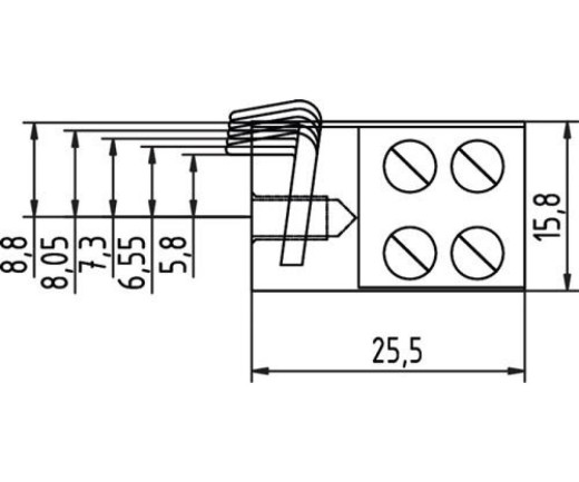 Elektrotüröffner A5010--A 6-24 V AC/DC Kompakt DIN L/R GEZE