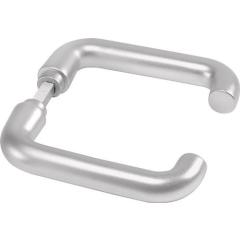 Türdrückerpaar 475 LM 105 o.Rosetten 4-KT.8mm AMF