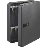 Schlüsselbox KC H300xB240xT60mm schwarz Stahlbl.Anz.Hak.36 St.BURG-WÄCHTER