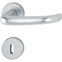 Rosettengrt.San Fran.1301/42KV/42KVS Alu.F1 U-Form OB DIN L/R D/D HOPPE