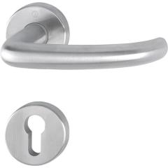 Rosettengrt.San Fran.E1301Z/42KV/42KVS VA F69 U-Form PZ DIN L/R D/D HOPPE