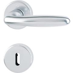 Rosettengrt.Verona 1510/42KB/42KBS Alu.F1 OB DIN L/R D/D HOPPE