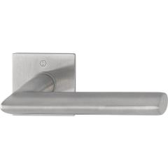 Türdrückerpaar Stock.E1140Z/848N VA F69 m.Drückerrosetten 4-KT.8mm HOPPE