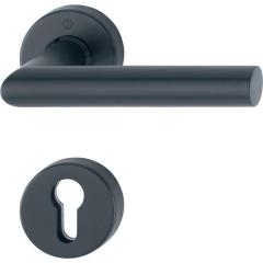 Rosettenhalbgarnitur Ams.E1400Z/42/42S VA F9714M 4-KT.8mm f.Kombischutz HOPPE