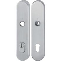 Langschildpaar E3332ZA/3310 ma F69 PZ 92mm HOPPE