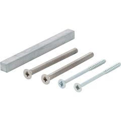 Bef-set.Sertos® GG-WC 50-55mm M5x65+4,0x60 4-KT.o.+8x90mm HOPPE