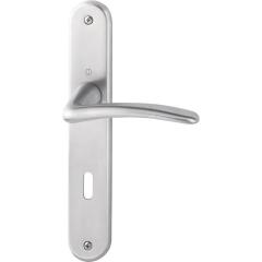 Langschildgarnitur Istanbul M171/332P MS F41 OB 72mm DIN L/R HOPPE