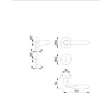 Rosettengrt.Verona M151/42KV/42KVS MS F49-R rd.OB DIN L/R D/D HOPPE