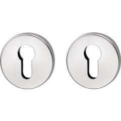 Schlüsselrosetten-Paar 056 VA F00 Schildst.8mm PZ rd.EDI