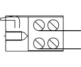 Elektrotüröffner A5010--A 6-24 V AC/DC Kompakt DIN L/R GEZE