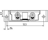 Elektrotüröffner A5010--A 6-24 V AC/DC Kompakt DIN L/R GEZE