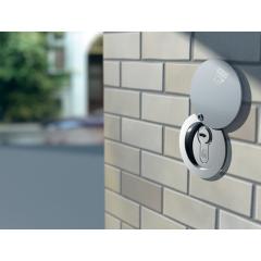 Rohrtresor mit Schutzklappe - L142 mm, Ø50 mm