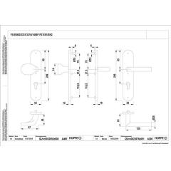 FS-Garnitur Ams.FS-E86G/3331/3310/1400F VA F69 D/K TS 42-47mm PZ rd