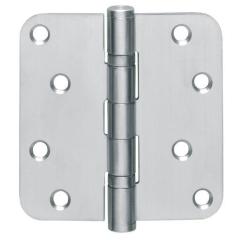 Kugellagertürscharnier VA rd 102x102mm DIN L/R ma ausziehb.Stift INTERSTEEL