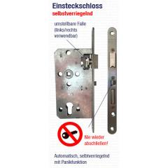 WAT-Einsteckschloss PZW 20/55/72/8mm DIN L/R VA rd 008/1499/55 SCHNEGEL