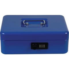 BURG-WÄCHTER - Geldkassette MONEY H90xB250xT180mm Gewicht 1,31kg Zahlenschloss blau