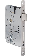 Panik-Einsteckschloss 2326 Fkt.E rd 24/65/72/9mm DIN L/R VA BKS