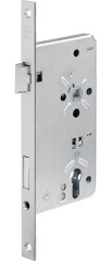 Haustür-Einsteckschloss 0024 PZW 22/55/92/10mm DIN R silber ktg.BKS