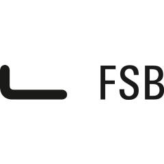 FSB  Feuerschutz-Profiltürknopf 07 0846 Material Alu.0105 4-KT.M12 mm fest