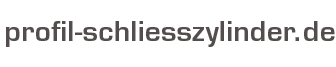 profil-schliesszylinder.de